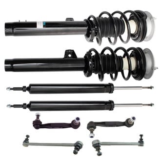 TRQ® - Front and Rear Shock Absorber and Suspension Kit