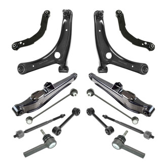 TRQ® - Front and Rear Control Arm and Suspension Kit