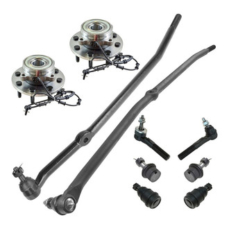 TRQ® - Front Drag Link and Suspension Kit