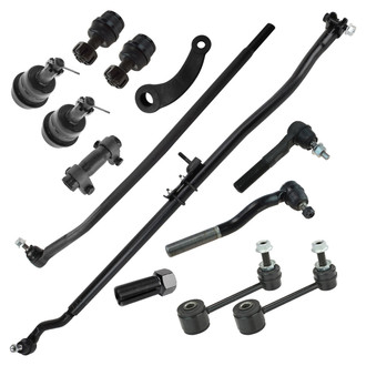 TRQ® - Front Drag Link and Suspension Kit