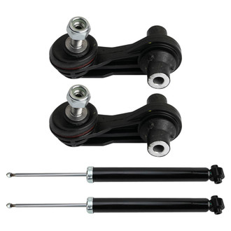 TRQ® - Rear Shock Absorber and Suspension Kit