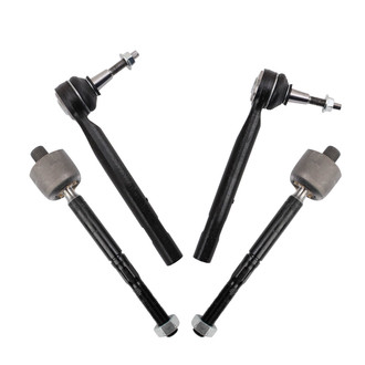 TRQ® - Front Steering Tie Rod End Kit