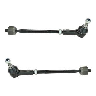TRQ® - Front Driver and Passenger Side Inner and Outer Steering Tie Rod End Kit