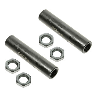 TRQ® - Front Driver and Passenger Side Tie Rod End Adjusting Sleeve