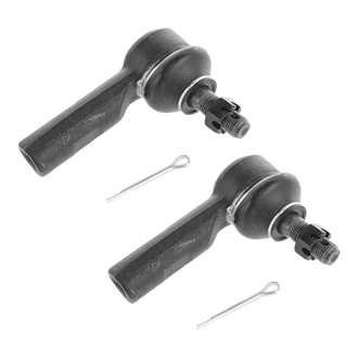 TRQ® - Front Driver and Passenger Side Outer Steering Tie Rod End Kit