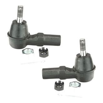 TRQ® - Front Driver and Passenger Side Outer Steering Tie Rod End Kit
