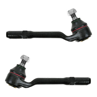 TRQ® - Front Driver and Passenger Side Outer Steering Tie Rod End Kit