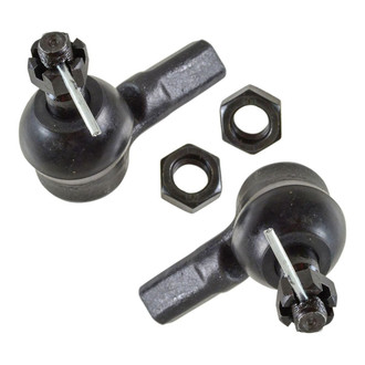 TRQ® - Front Driver and Passenger Side Outer Steering Tie Rod End Kit