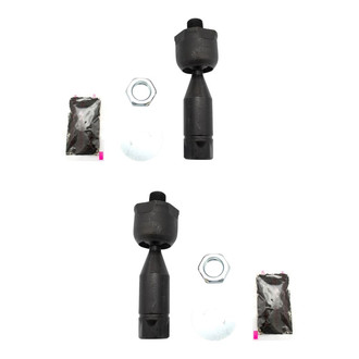 TRQ® - Front Driver and Passenger Side Inner Steering Tie Rod End Kit