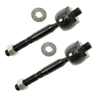 TRQ® - Front Driver and Passenger Side Inner Steering Tie Rod End Kit
