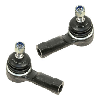 TRQ® - Front Driver and Passenger Side Outer Steering Tie Rod End Kit