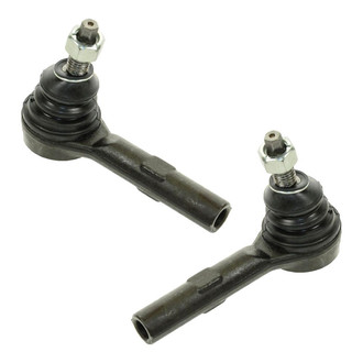 TRQ® - Front Driver and Passenger Side Outer Steering Tie Rod End Kit