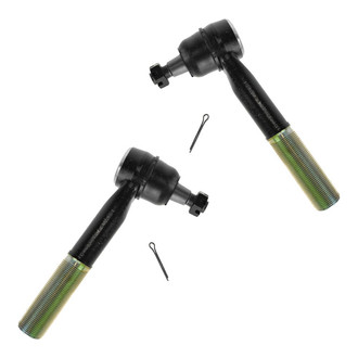TRQ® - Front Driver and Passenger Side Outer Steering Tie Rod End Kit
