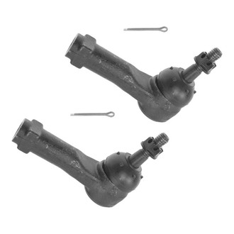TRQ® - Front Driver and Passenger Side Outer Steering Tie Rod End Kit