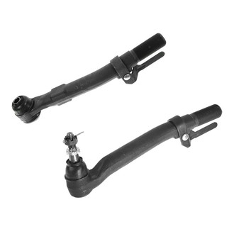 TRQ® - Front Driver and Passenger Side Outer Steering Tie Rod End Kit