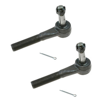 TRQ® - Front Driver and Passenger Side Outer Steering Tie Rod End Kit