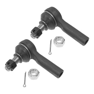 TRQ® - Front Driver and Passenger Side Outer Steering Tie Rod End Kit