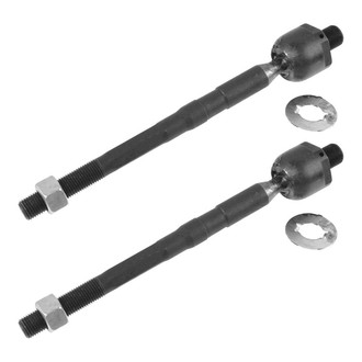 TRQ® - Front Driver and Passenger Side Inner Steering Tie Rod End Kit