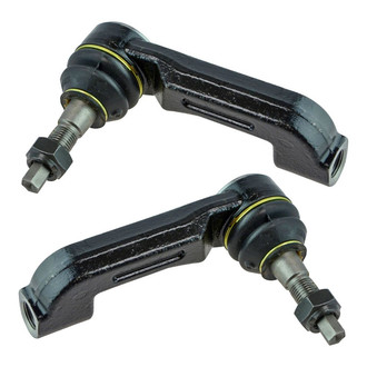 TRQ® - Front Driver and Passenger Side Outer Steering Tie Rod End Kit