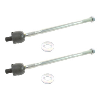 TRQ® - Front Driver and Passenger Side Inner Steering Tie Rod End Kit
