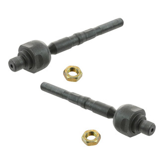 TRQ® - Front Driver and Passenger Side Inner Steering Tie Rod End Kit