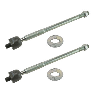 TRQ® - Front Driver and Passenger Side Inner Steering Tie Rod End Kit