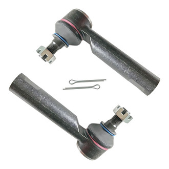 TRQ® - Front Driver and Passenger Side Outer Steering Tie Rod End Kit