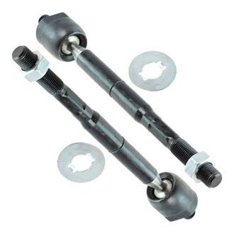 TRQ® - Front Driver and Passenger Side Inner Steering Tie Rod End Kit