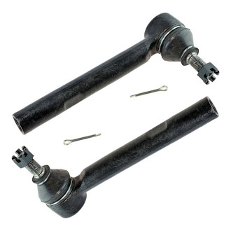 TRQ® - Front Driver and Passenger Side Outer Steering Tie Rod End Kit
