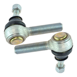 TRQ® - Front Driver and Passenger Side Outer Steering Tie Rod End Kit