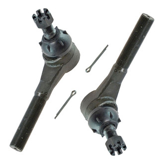 TRQ® - Front Driver and Passenger Side Outer Steering Tie Rod End Kit