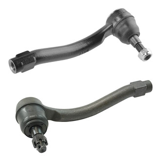 TRQ® - Front Driver and Passenger Side Outer Steering Tie Rod End Kit