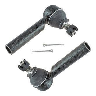 TRQ® - Front Driver and Passenger Side Outer Steering Tie Rod End Kit