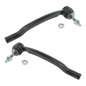 TRQ® - Front Driver and Passenger Side Outer Steering Tie Rod End Kit