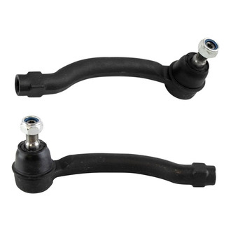TRQ® - Front Driver and Passenger Side Outer Steering Tie Rod End Kit