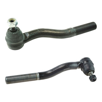 TRQ® - Front Driver and Passenger Side Outer Steering Tie Rod End Kit