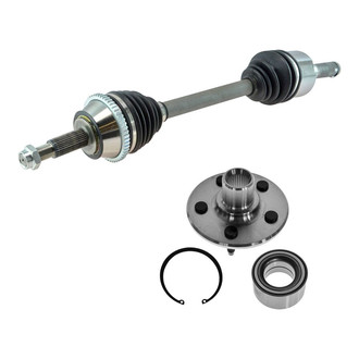 TRQ® - Rear Driver Side Axle Shaft Kit