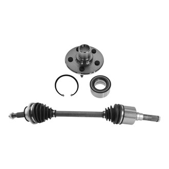 TRQ® - Rear Passenger Side Axle Shaft Kit