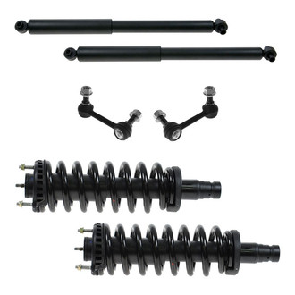 TRQ® - Front and Rear Complete Strut Assembly Kit