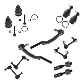 TRQ® - Front and Rear Ball Joint and Suspension Kit