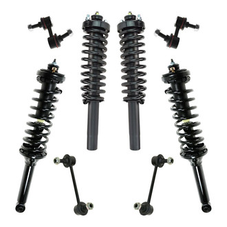 TRQ® - Front and Rear Complete Strut Assembly Kit