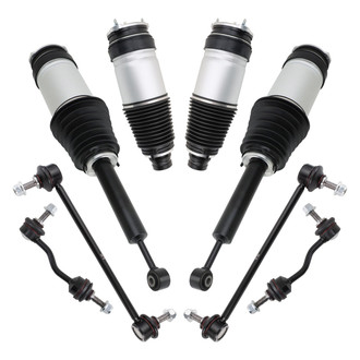 TRQ® - Front and Rear Air Shocks and Suspension Kit