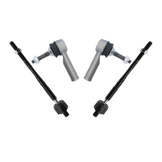 TRQ® - Front Steering Tie Rod End Kit