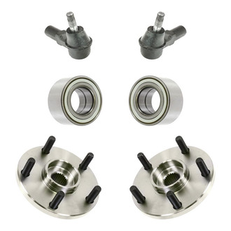 TRQ® - Front Steering Tie Rods and Suspension Kit