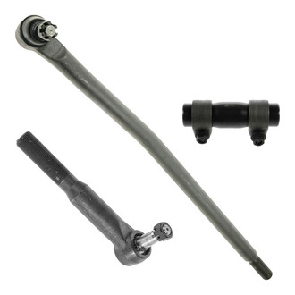TRQ® - Front Steering Tie Rods and Suspension Kit