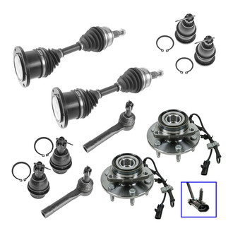 TRQ® - Front Axle Shaft and Suspension Kit