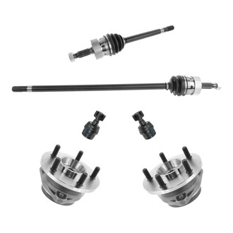 TRQ® - Front Axle Shaft and Suspension Kit