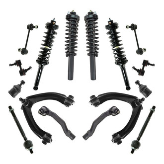 TRQ® - Front and Rear Control Arm and Suspension Kit