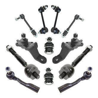 TRQ® - Front and Rear Ball Joint and Suspension Kit