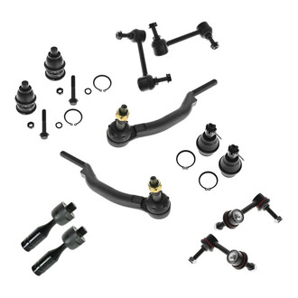 TRQ® - Front and Rear Ball Joint and Suspension Kit